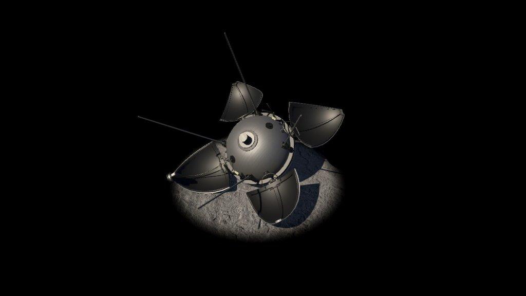 Luna 9 photograph 2: Wikimedia Commons — Luna 9 panoramic photograph of the lunar surface as transmitted to Earth, February 1966. (Public domain / Soviet Space Program)